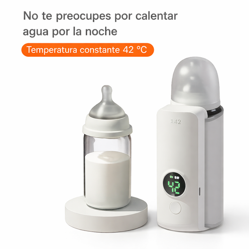 Calentador Portátil Inalámbrico para Biberón