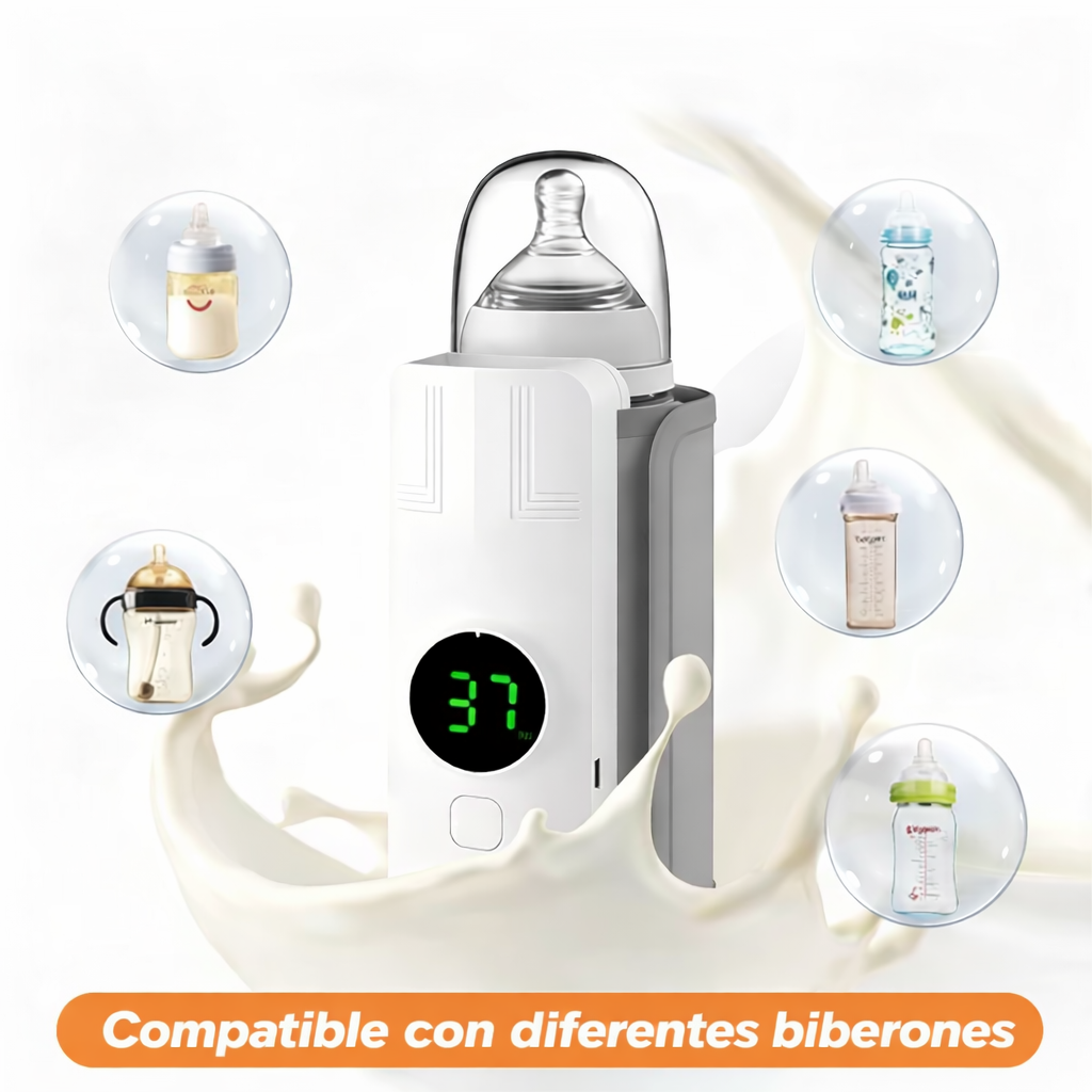 Calentador Portátil Inalámbrico para Biberón