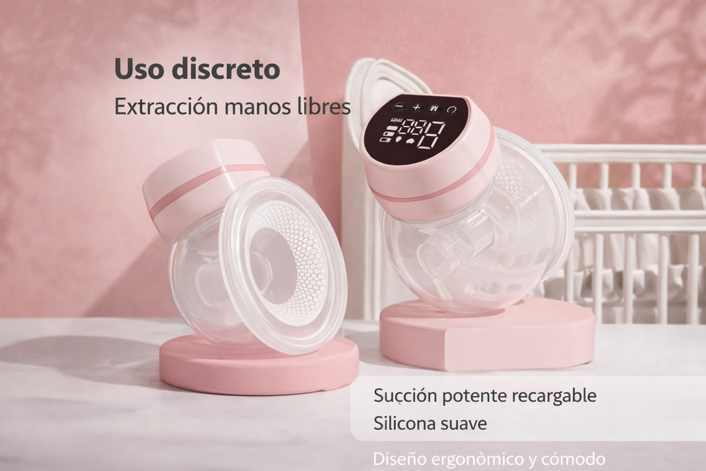 Extractor de Leche Eléctrico Portátil Manos Libres