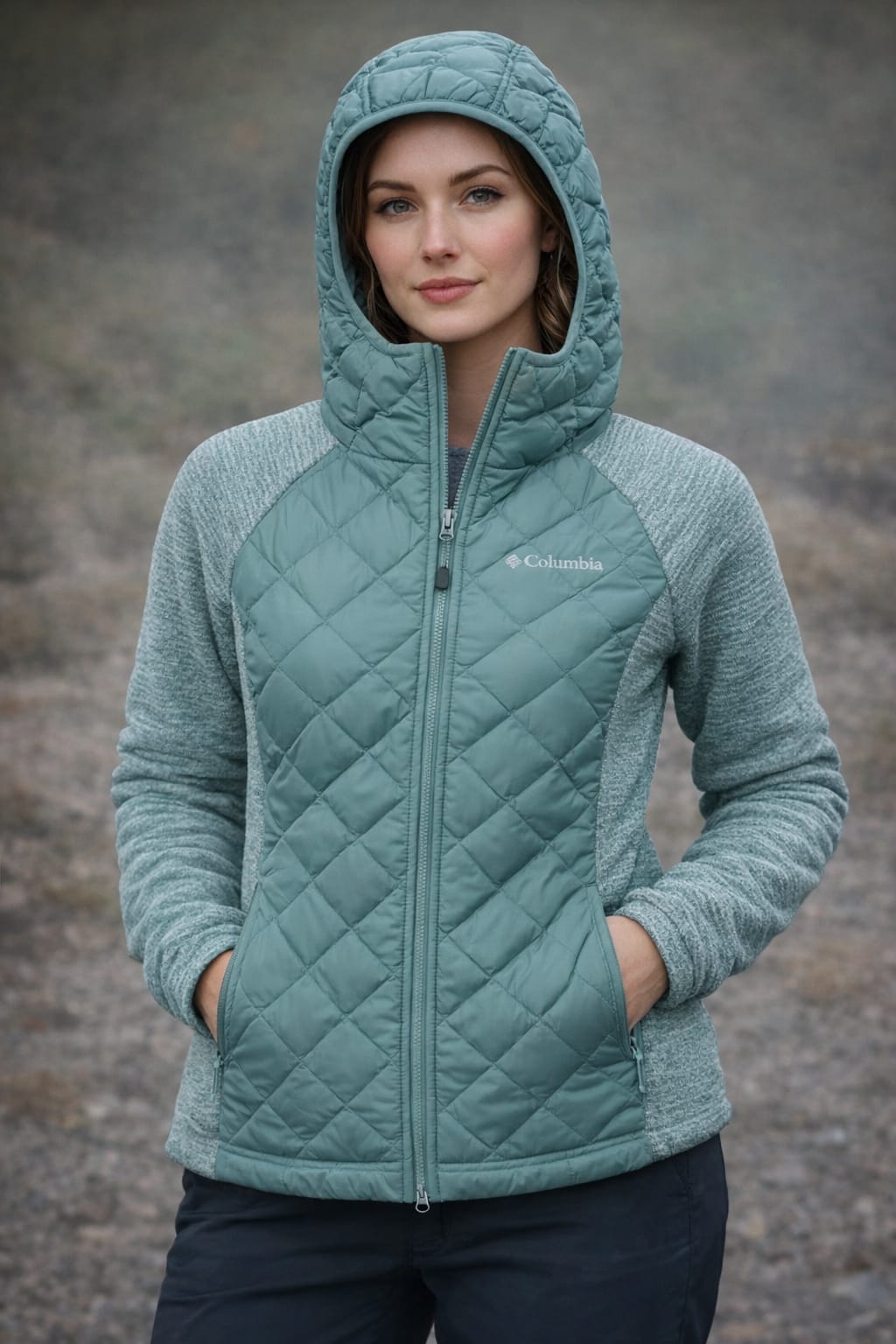 Chompa Acolchada Columbia – Mujer