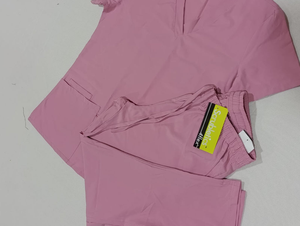 Uniforme Médico Femenino 4Flex Rosa